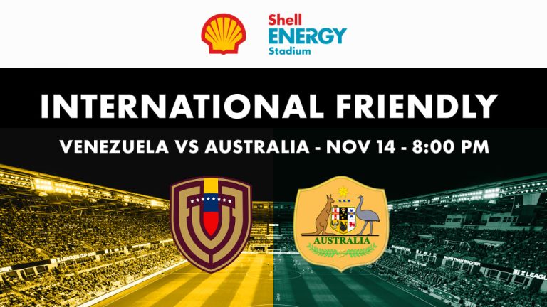 Lions Sports & Media anuncia amistoso internacional entre Venezuela y Australia en Houston.