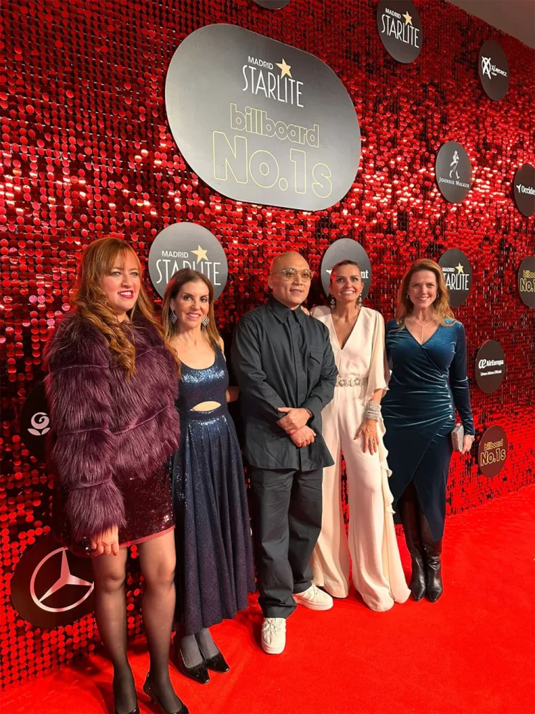 Billboard No. 1s España celebra la música en español con un evento histórico en Madrid.