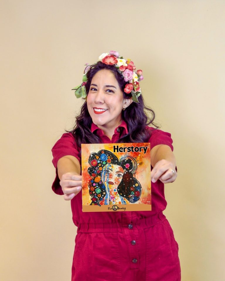 FLOR BROMLEY NOMINADA AL PREMIO GRAMMY® POR MEJOR ÁLBUM INFANTIL CON “HERSTORY”.