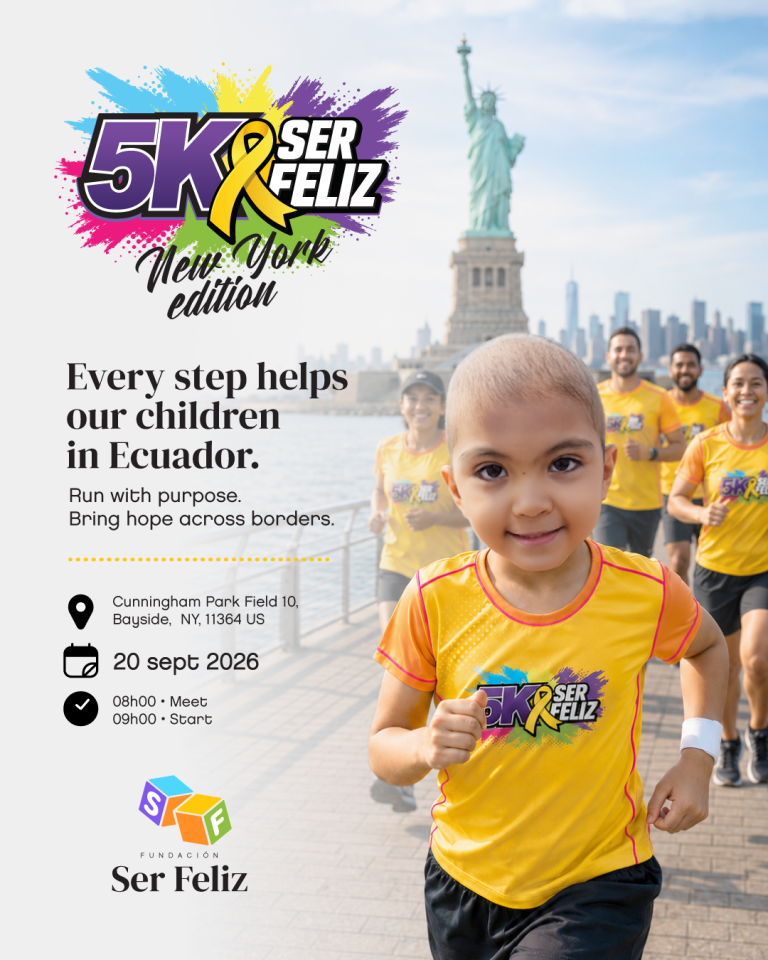 Carrera 5K Fundación Ser Feliz Nueva York 2026 en Cunningham Park Queens